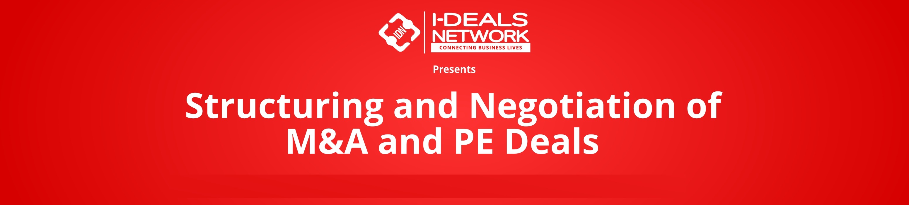Structuring of M & A and PE Deals - 13 - 14 May