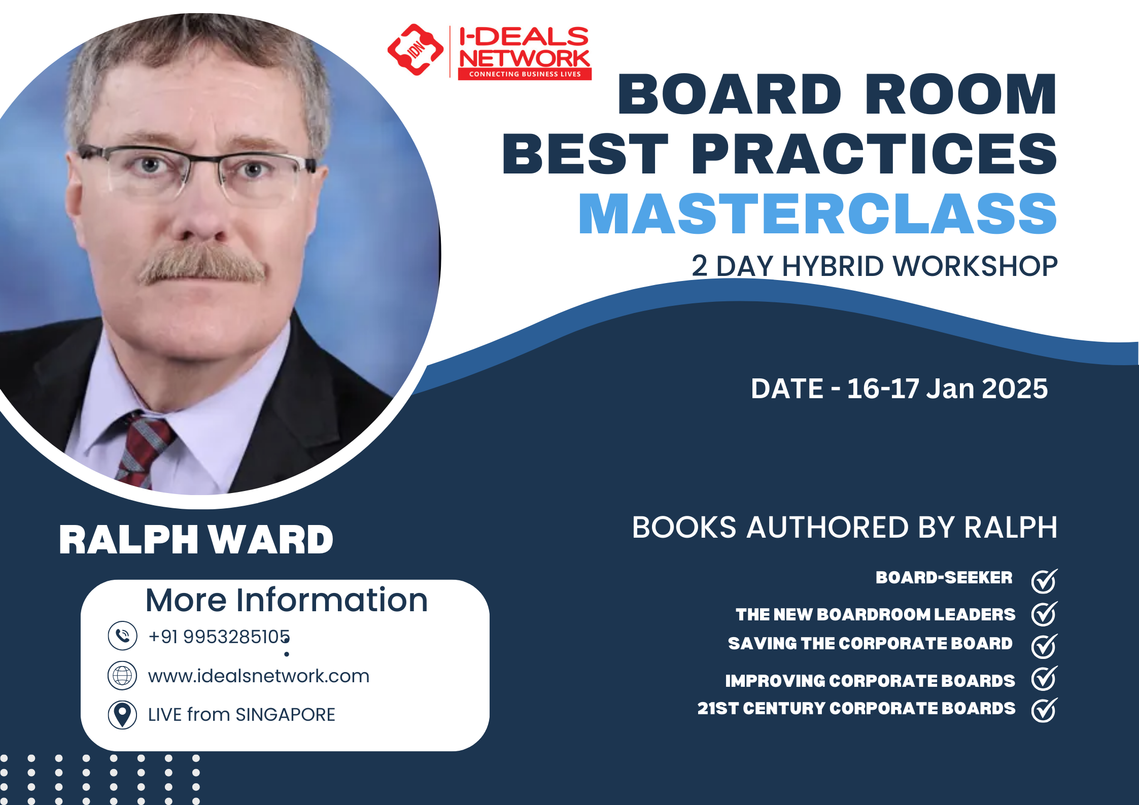 Boardroom Best Practices Masterclass Jan 2025