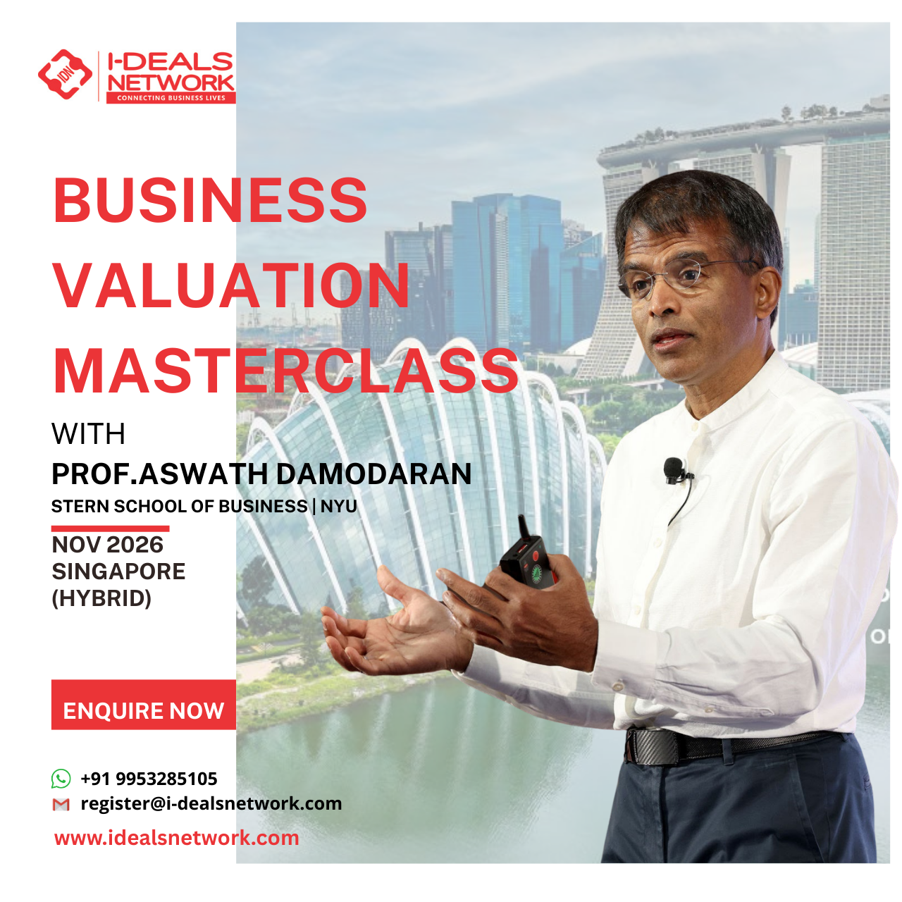 Business Valuation Masterclass | Singapore'26
